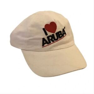 Kid's I Heart Aruba Baseball Hat